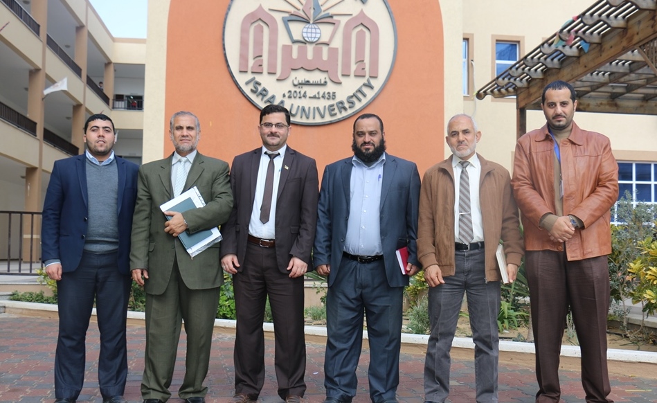 الجامعة تستقبل وفداً من مديرية التربية والتعليم شرق غزة
