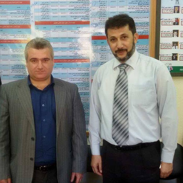 وفد من الجامعة يزور الجامعة الإسلامية لدعم البحث العلمي