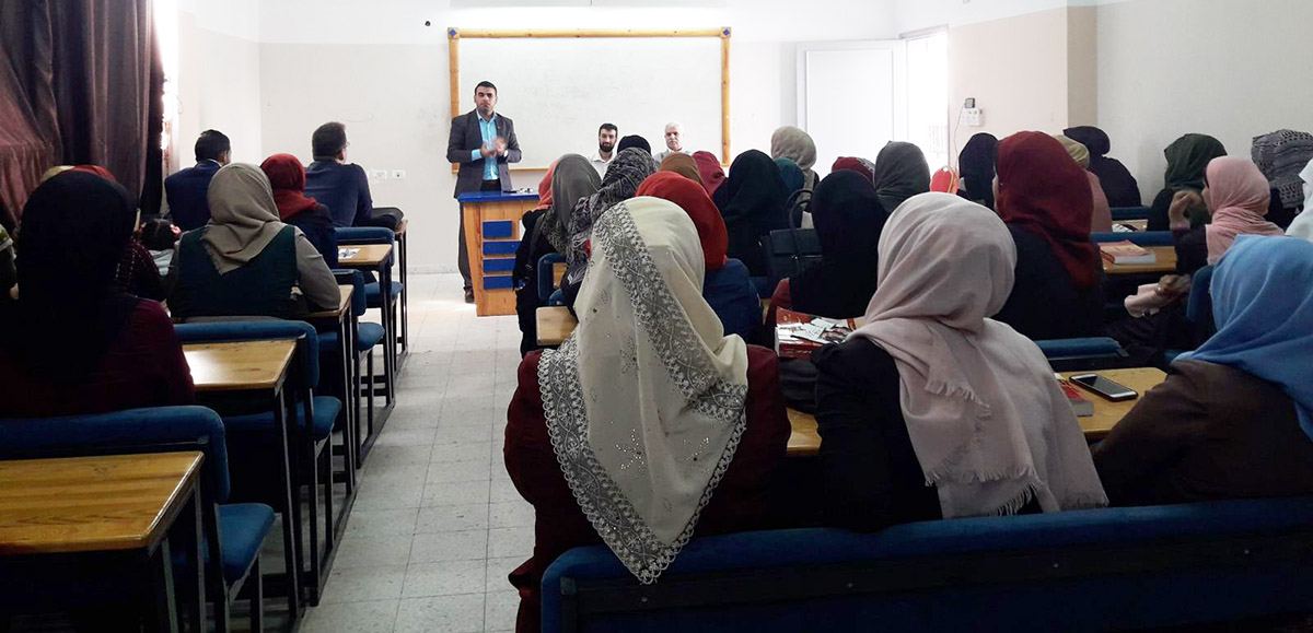 كلية الحقوق تنظم لقاءً لطلبتها حول التحقيق الجنائي بالتعاون مع مركز LEARN TO BE