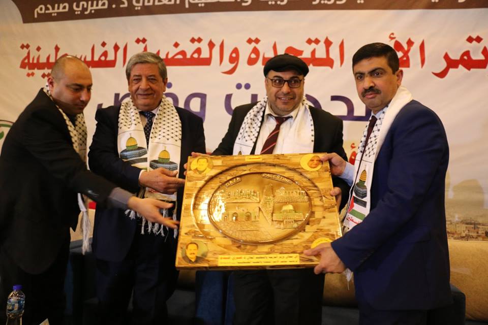الدكتور الشرافي: مخرجات المؤتمر ستكون أداة مساعدة للدبلوماسية الفلسطينية لكي تستمر عطاءها والانجازات