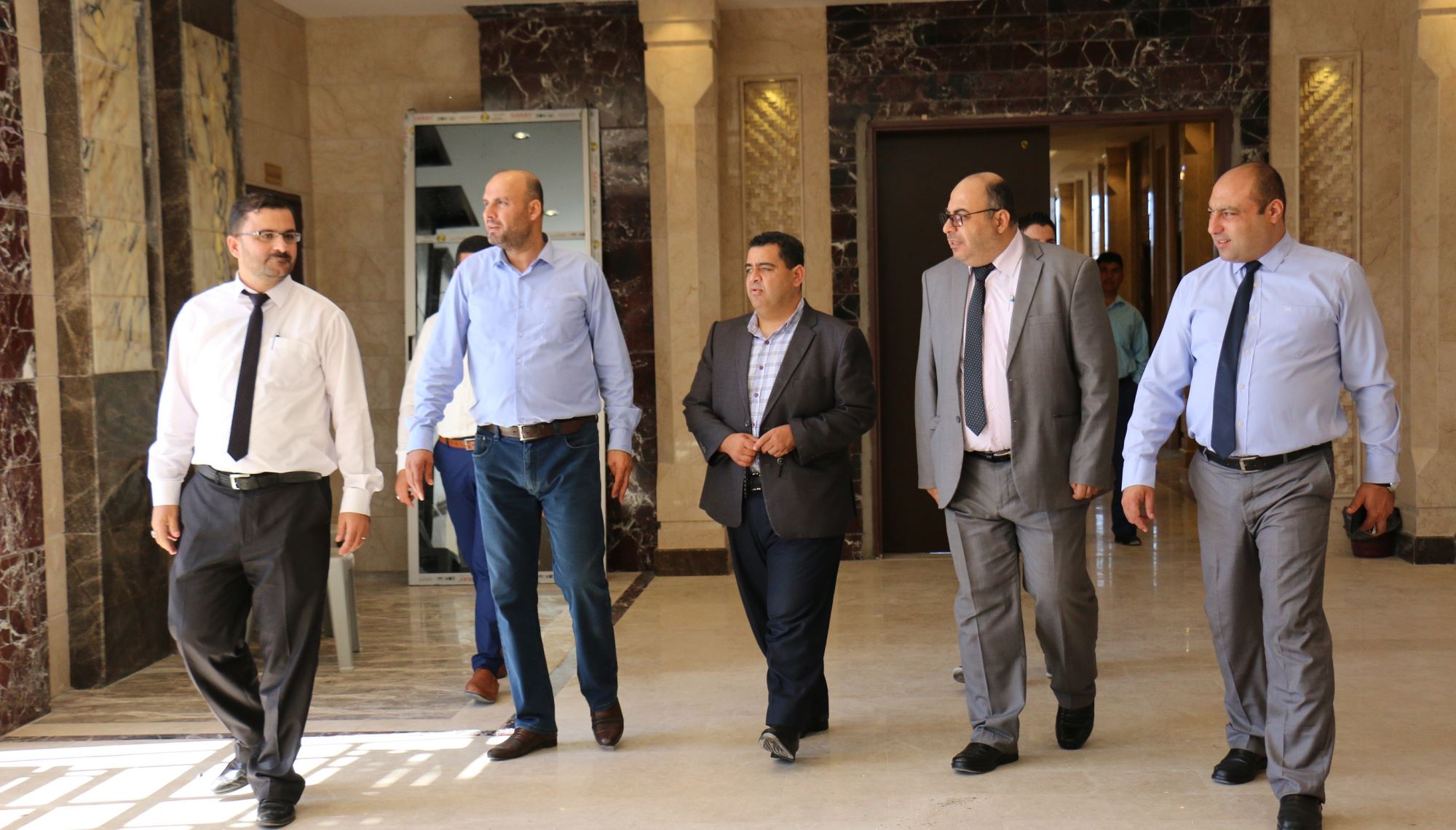 جامعة الإسراء تستقبل عضو المجلس الأعلى للشباب والرياضة "الأستاذ عبد السلام هنية"