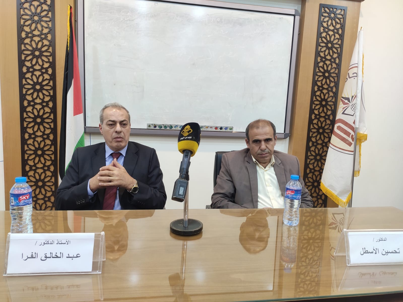 جامعة الاسراء تستضيف مندوب فلسطين الدائم في الأمم المتحدة